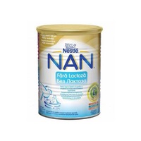 Lapte praf NAN fara lactoza 400 gr