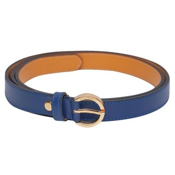 Curea din piele naturala Pierre Cardin B8015-5, Albastru, 110 cm Curea din piele naturala Pierre Cardin B8015-5, Albastru, 110 cm