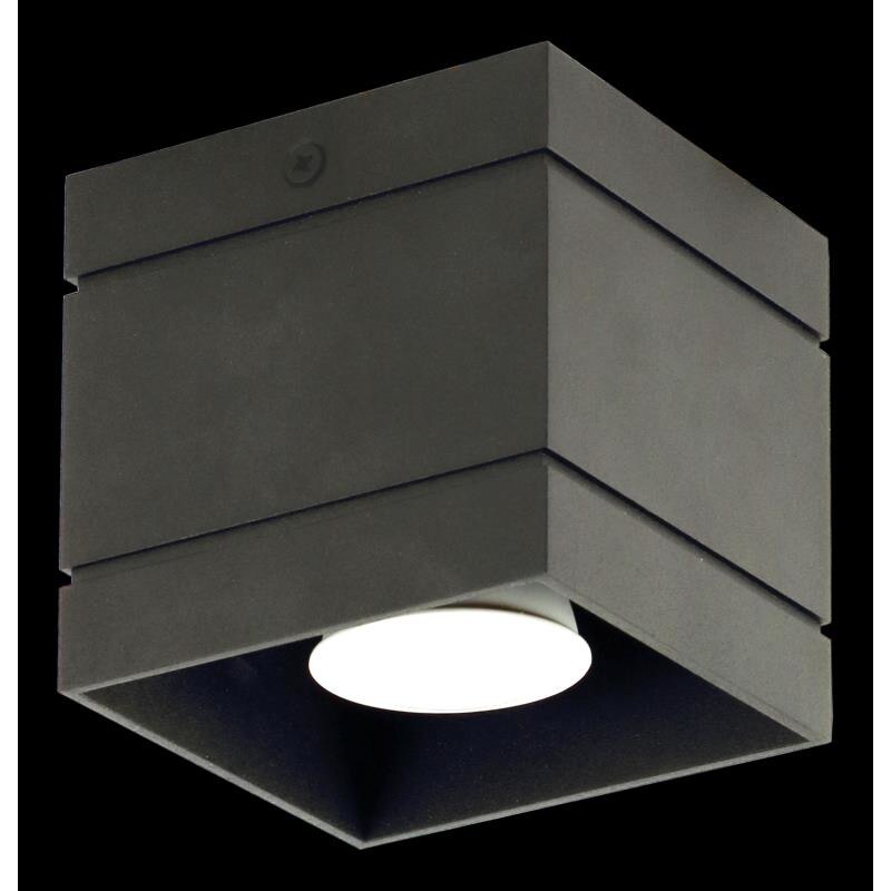 Plafoniera Lampex Quado Deluxe 1, G10, 40W, Metal, Negru