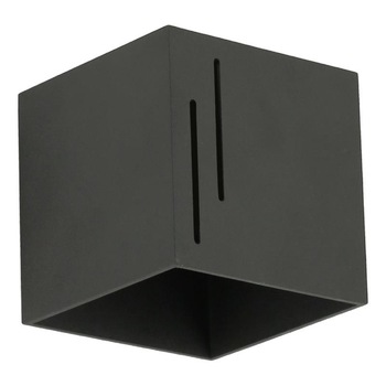 Aplica Quado Modern B, Lampex, Metal, Negru Aplica Quado Modern B, Lampex, Metal, Negru