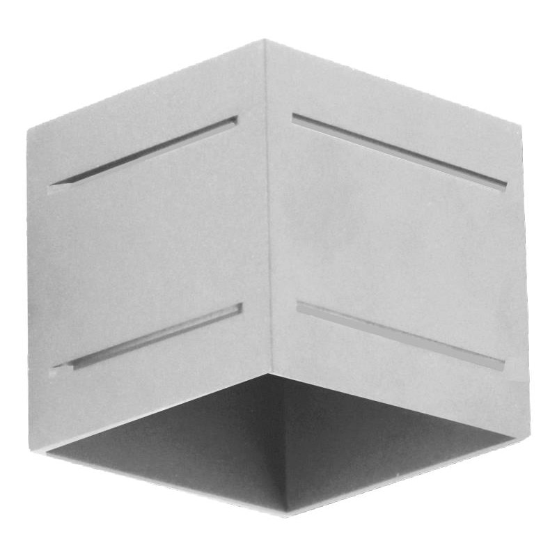 Aplica Quado Pro PLUS A, Lampex, Metal, Gri