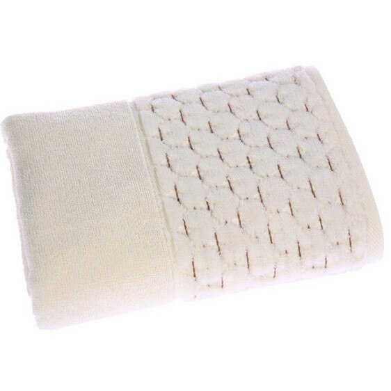 Prosop baie - de calitate Adria, 100% bumbac, 50x90 cm, Crem