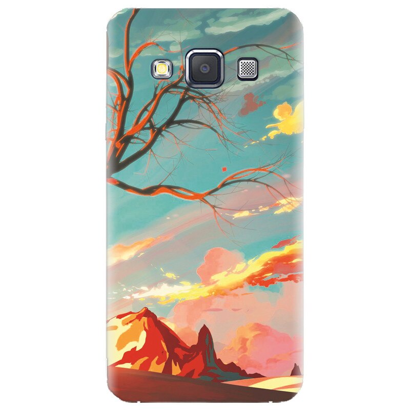 Husa silicon pentru Samsung Galaxy A7, Artistic Landscape