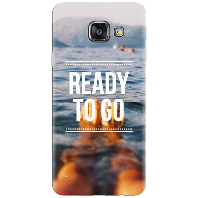 Husa silicon pentru Samsung Galaxy A7 2016, Ready To Go Swimming