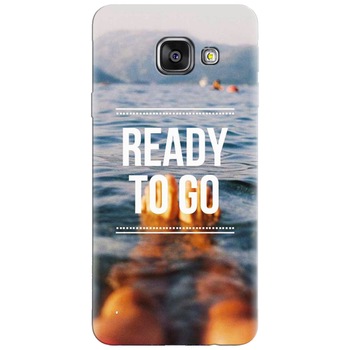 Husa silicon pentru Samsung Galaxy A7 2016, Ready To Go Swimming Husa silicon pentru Samsung Galaxy A7 2016, Ready To Go Swimming