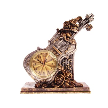 Ceas decorativ vioara, realizat din rasina, 30 cm Ceas decorativ vioara, realizat din rasina, 30 cm