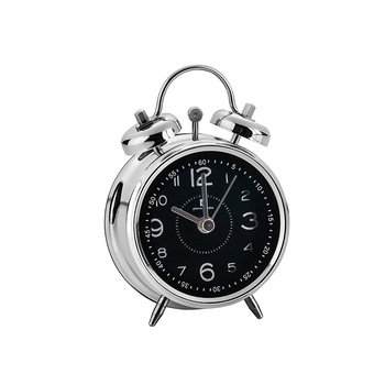 Ceas cu alarma Pierre Cardin cu cadran negru, 12 cm Ceas cu alarma Pierre Cardin cu cadran negru, 12 cm