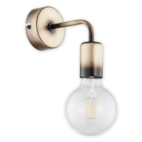 Aplica Pixi in stil industrial finisata alama patinata, 1xE27, max 60w, 02740 K1 PAT Lemir