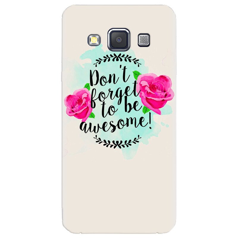 Husa silicon pentru Samsung Galaxy A7, Dont Forget