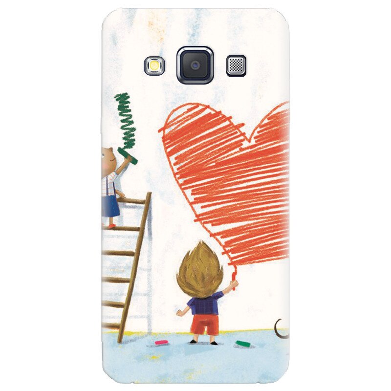 Husa silicon pentru Samsung Galaxy A7, I Love You Creatures