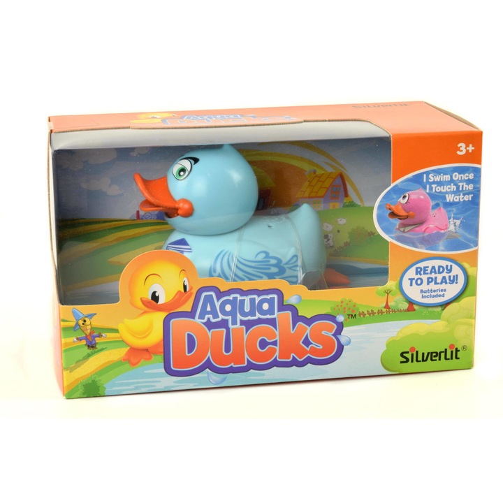 Aqua Ducks kacsás fürdőjáték – kék