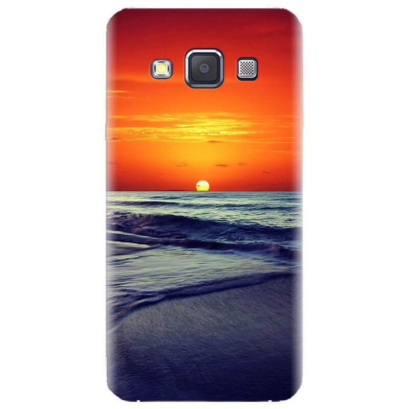 Husa silicon pentru Samsung Galaxy A7, Ocean Sunset