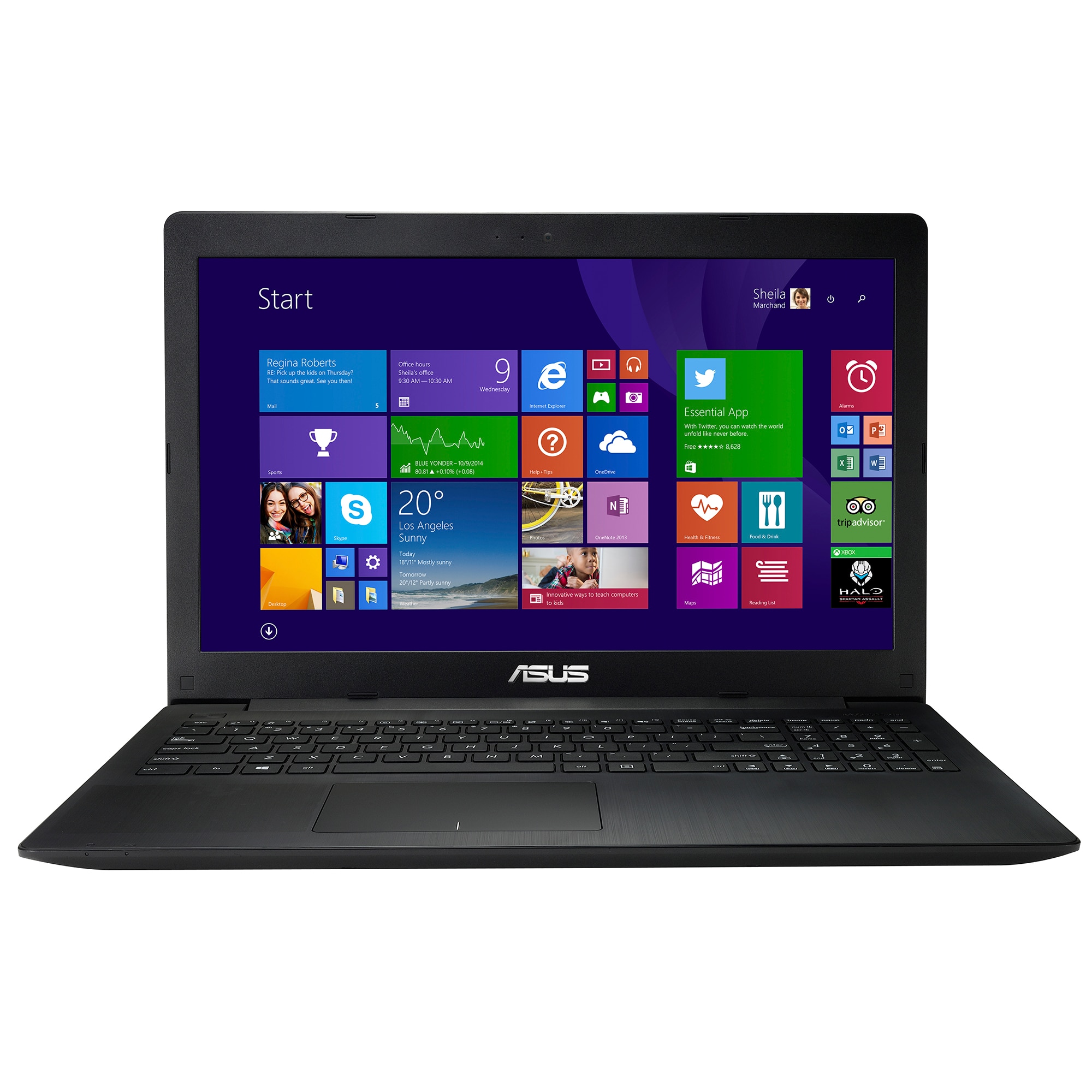 Laptop Asus X553MA-SX455B cu procesor Intel® Celeron® Dual-Core