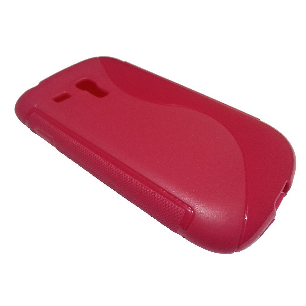 Husa Samsung Galaxy S3 mini i8190 din Silicon Model S Line Culoare Roz