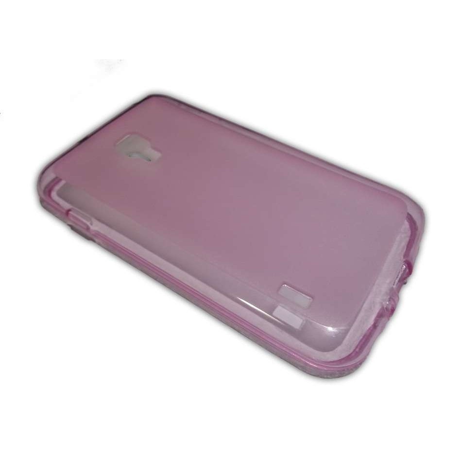 Husa LG Optimus L7 2 P715 din Silicon Culoare Roz-Transparent