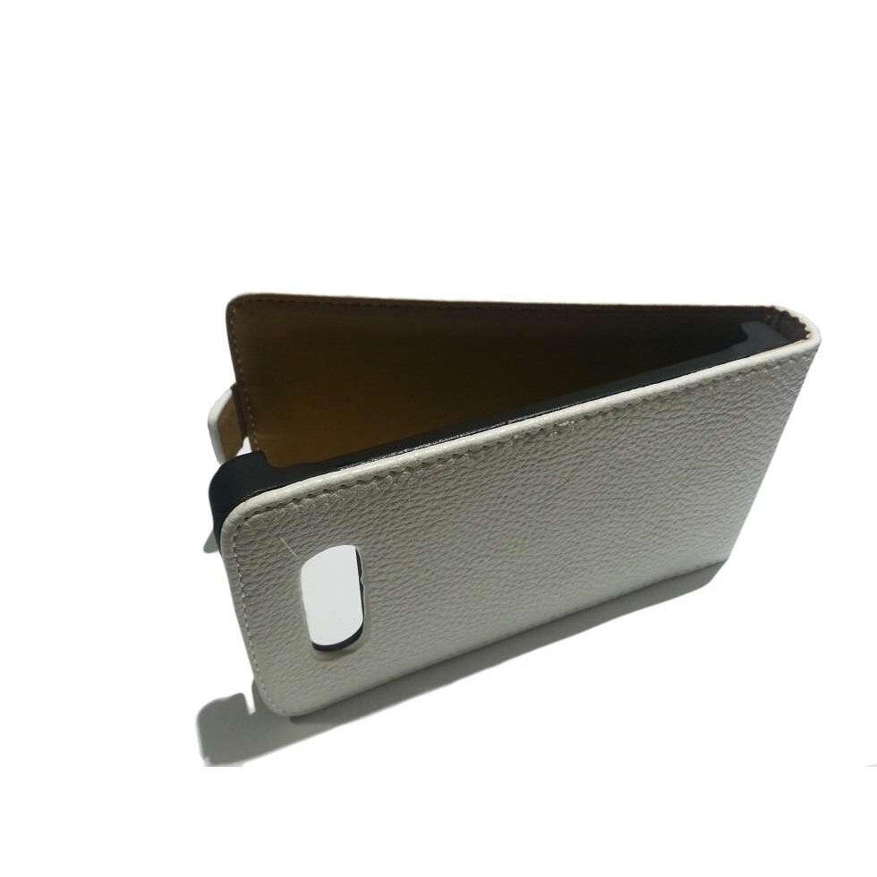 Husa Nokia Lumia 820 din Piele ECO Culoare Alba