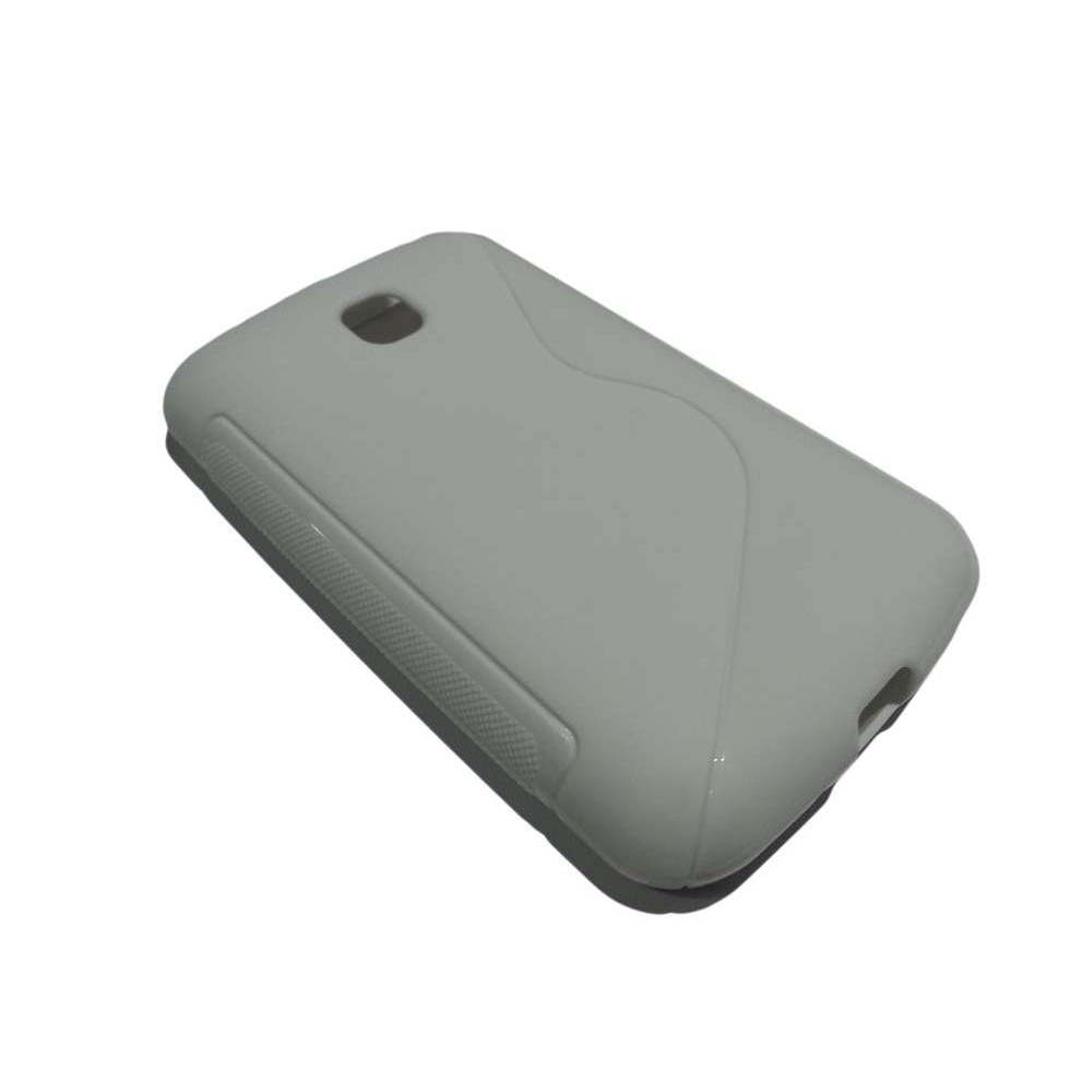 Husa LG Optimus L3 2 E430 din Silicon Model S Line Culoare Alba