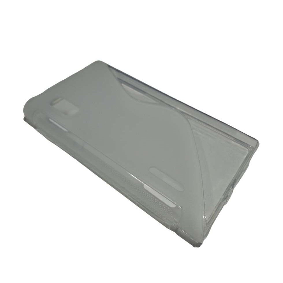 Husa LG Optimus L5 E610 din Silicon Model S Line Culoare Transparenta