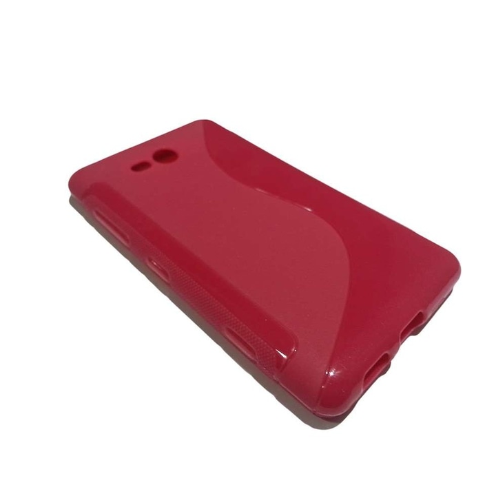 Силиконов кейс за Nokia Lumia 820 Модел S Line Цвят розов