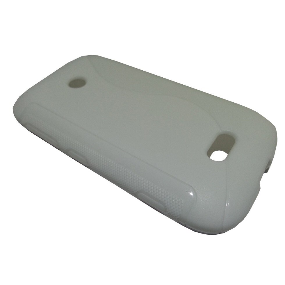 Husa Nokia Lumia 510 din Silicon Model S Line Culoare Alba