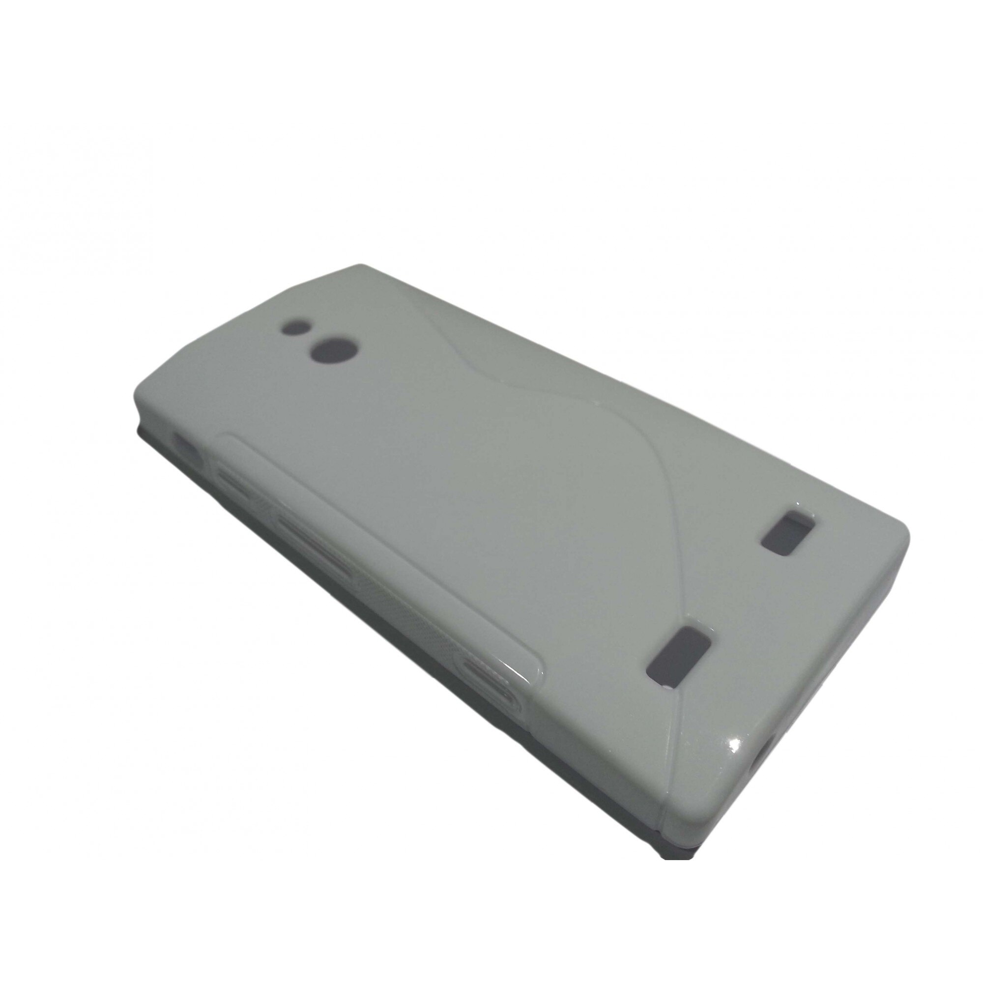 Husa Sony Ericsson Xperia P LT22i din Silicon Model S Line Culoare Alba