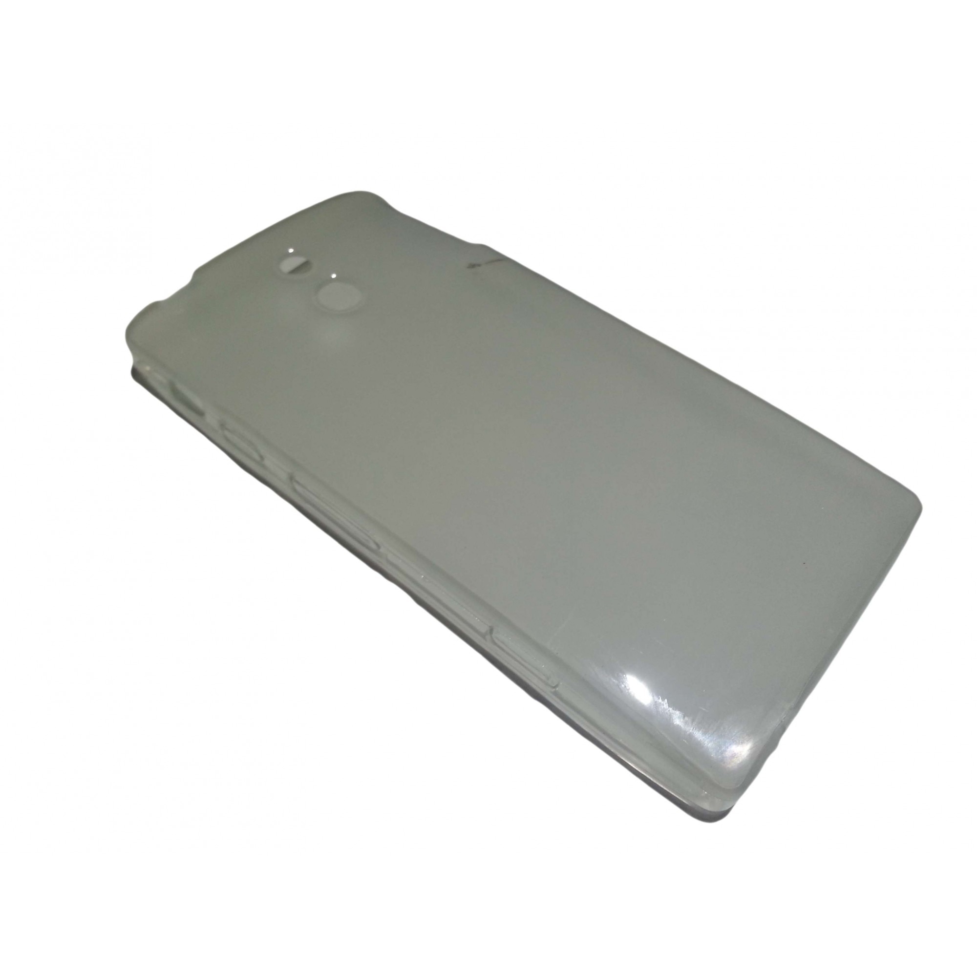 Husa Sony Ericsson Xperia P LT22i din Silicon Model Simplu Culoare Transparenta