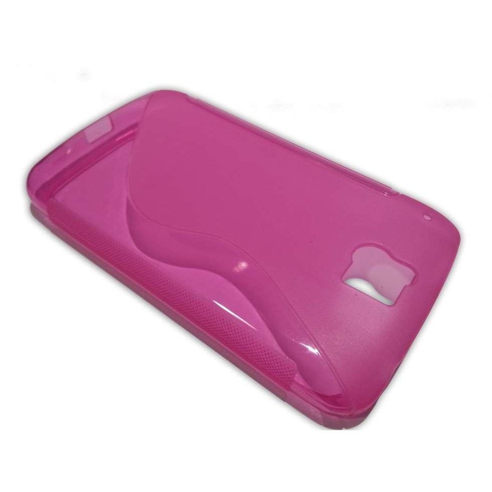 Husa Alcatel OT-991 - S Line - silicon roz