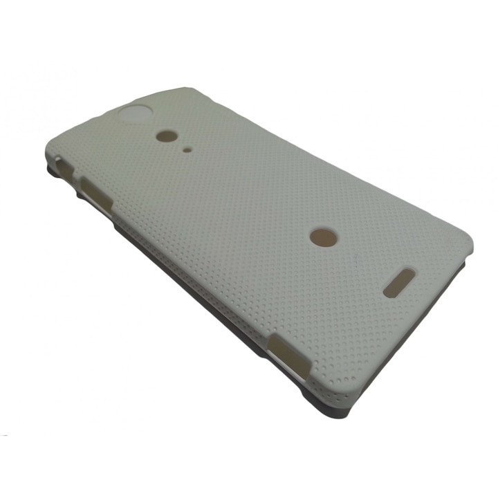 Sony Ericsson Xperia TX LT29i Hayabusa Plastic Dream Mesh White Color Cover