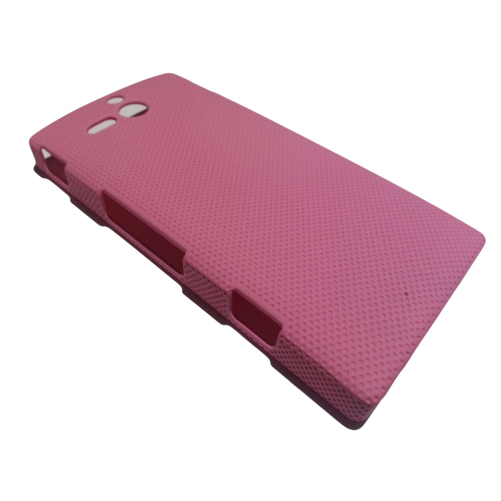 Husa Sony Ericsson Xperia U ST25i din Plastic Model Dream Mesh Culoare Roz