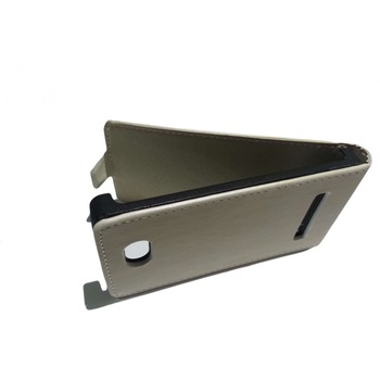 Husa HTC 8S Windows Phone din Piele ECO Culoare Alba Husa HTC 8S Windows Phone din Piele ECO Culoare Alba