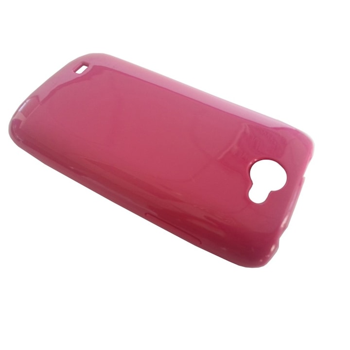 Кейс Съвместим със Samsung Galaxy W I8150 розов силикон