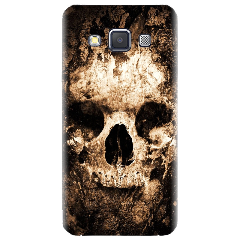 Husa silicon pentru Samsung Galaxy A7, Zombie Skull