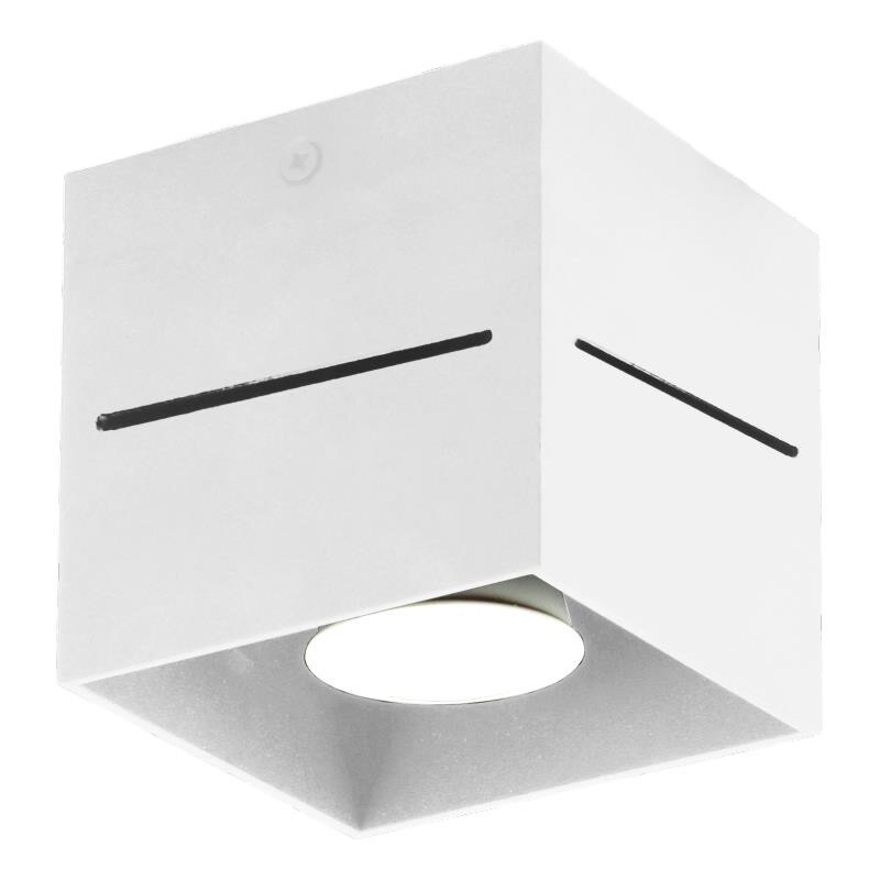 Plafoniera Quado PRO 1, Lampex, Metal, Alb