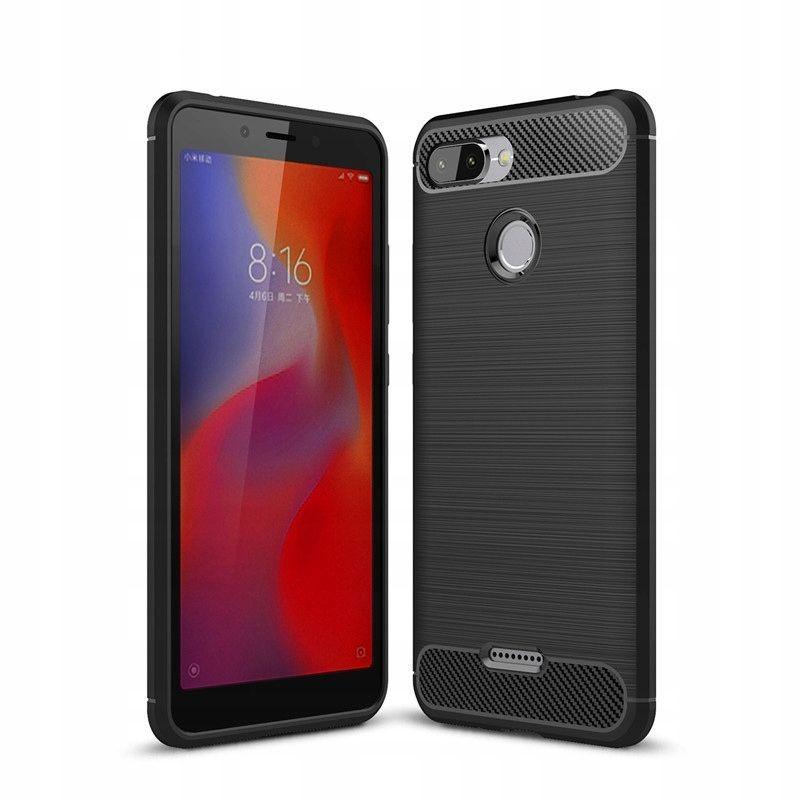 Husa TECH-PROTECT TPUCARBON Xiaomi Redmi 6 Black