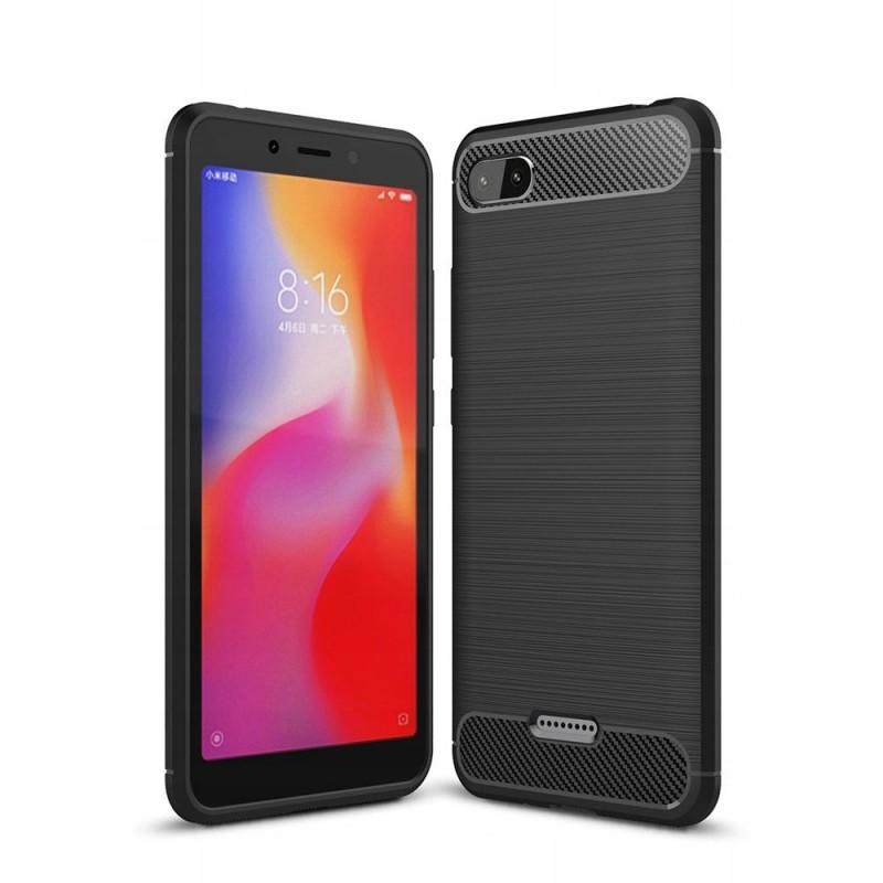 Husa TECH-PROTECT TPUCARBON Xiaomi Redmi 6A Black