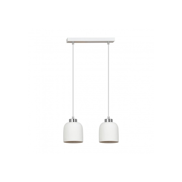 Полилей Emibig Cargo, 2X60W, Бял