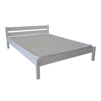 Pat SALLY 3/1, Dublu, 140 x 200 cm, Alb Pat SALLY 3/1, Dublu, 140 x 200 cm, Alb