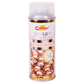 Spray vopsea Profesional CHAMPION crom premium cupru 400ml Spray vopsea Profesional CHAMPION crom premium cupru 400ml