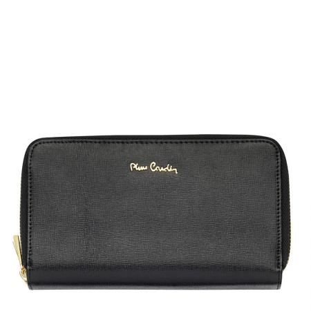 Portofel dama din piele naturala Pierre Cardin PCL00006, Negru