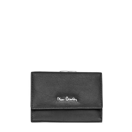 Portofel din piele naturala, Pierre Cardin, PCL00103, Negru