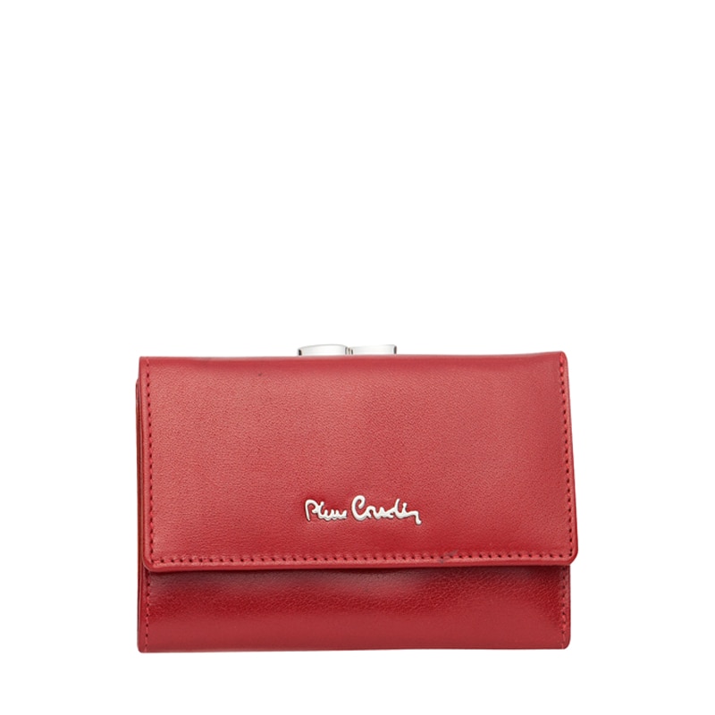 Portofel dama din piele naturala Pierre Cardin PCL00118, rosu