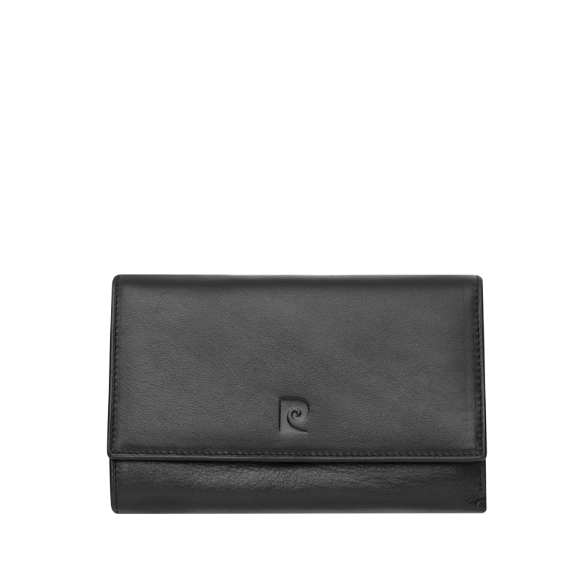Portofel dama din piele naturala Pierre Cardin PCL01103, Negru