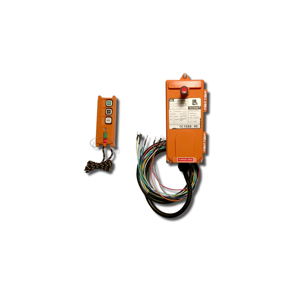 Set Radiocomanda industriala Telecrane F21-2S