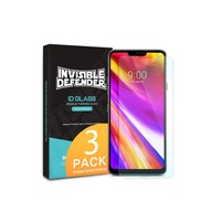 Folie sticla securizata LG G7 ThinQ 9H 0,33 mm Ringke ID Glass (Set 3 bucati)