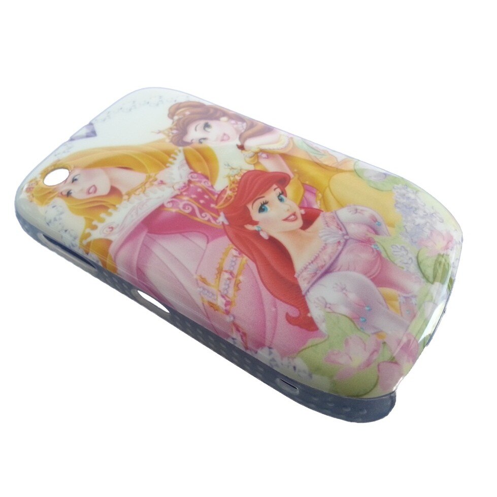 Husa Blackberry Curve 8520 din Plastic Model Princess Culoare Roz