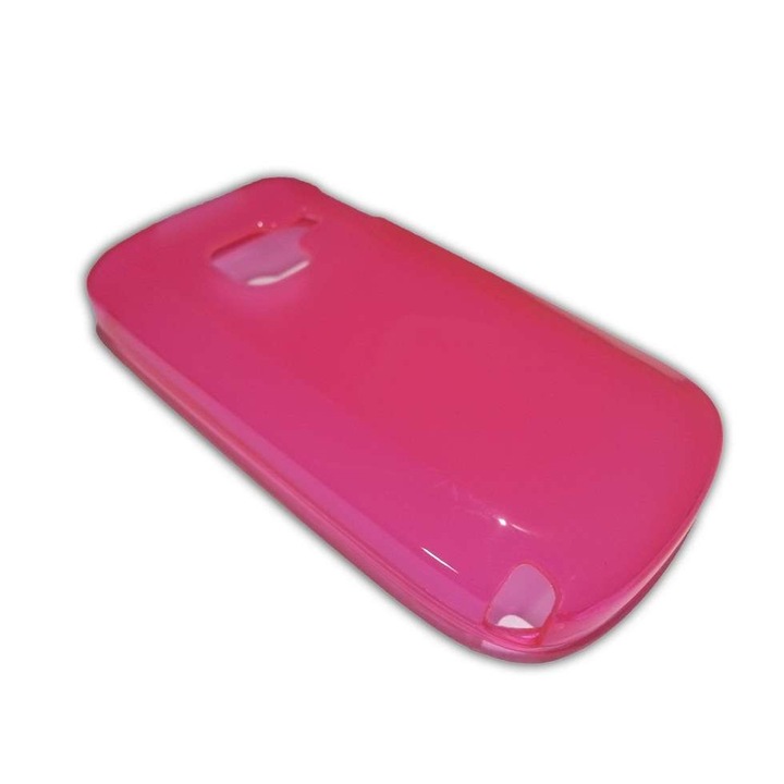 Силиконов калъф за Nokia C3 Simple Модел розов цвят