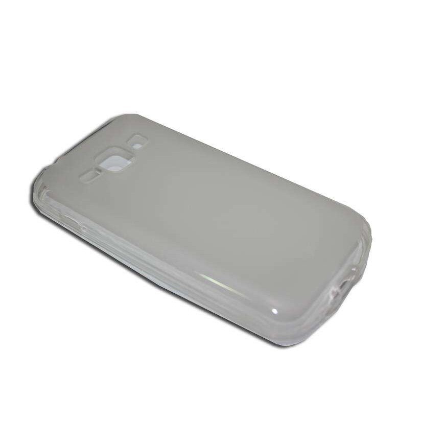 Husa Samsung Galaxy Ace 3 S7270 - silicon alb-transparent