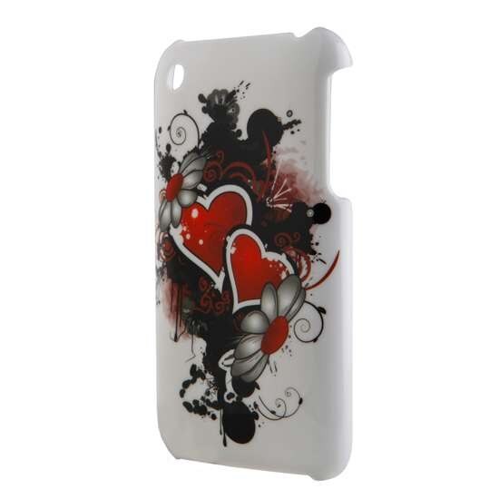 Husa Iphone 3 din Plastic Model Spring Blossom Culoare Alba