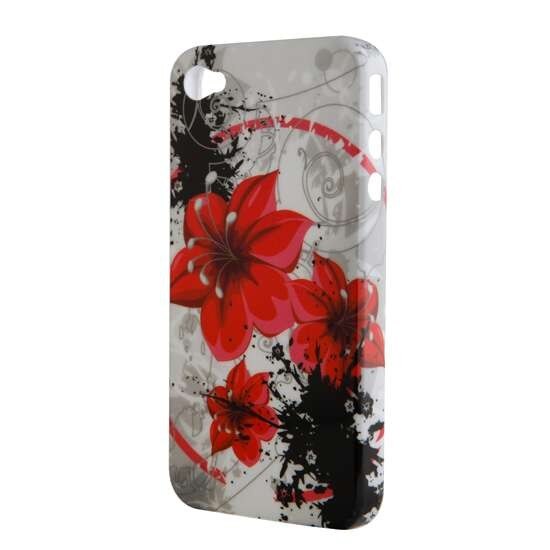 Husa Iphone 4S - plastic model Bujori