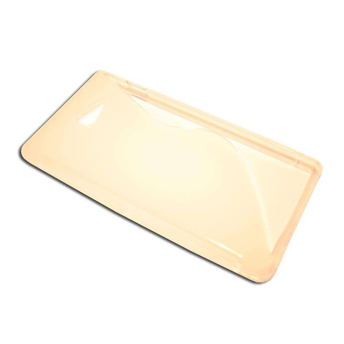 Husa Sony Ericsson Xperia M2 S50h S Line din Silicon Transparenta